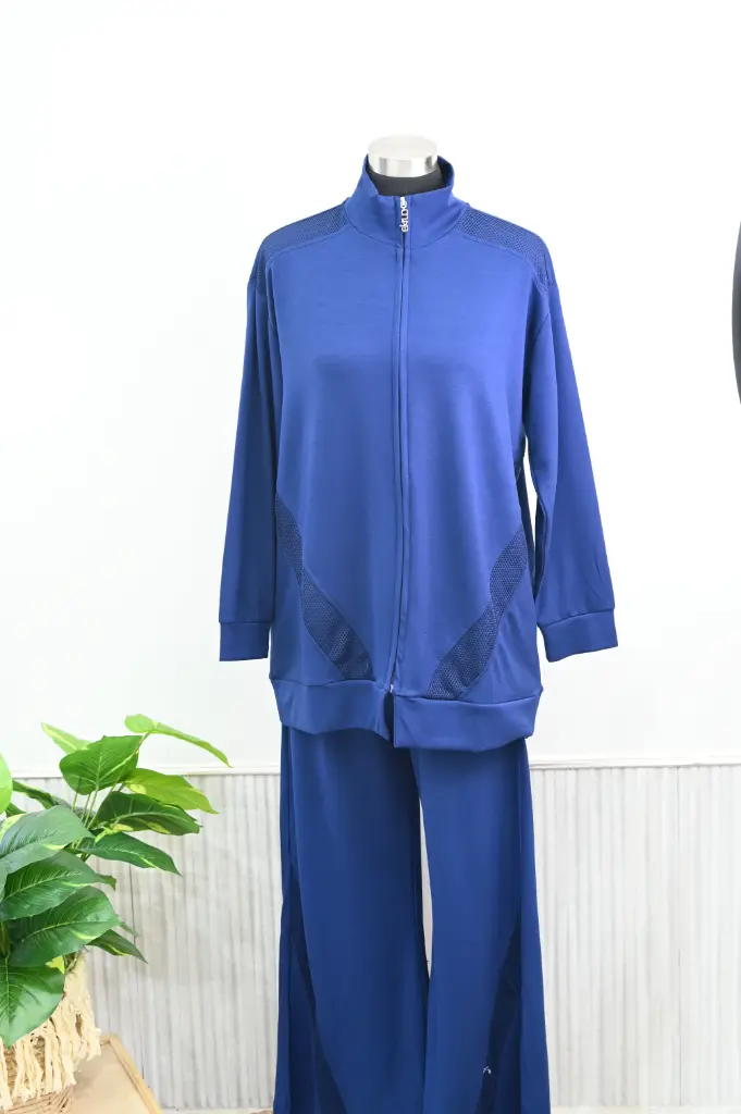 [869-30801-S-M] Two Piece Set - Navy (S~M)