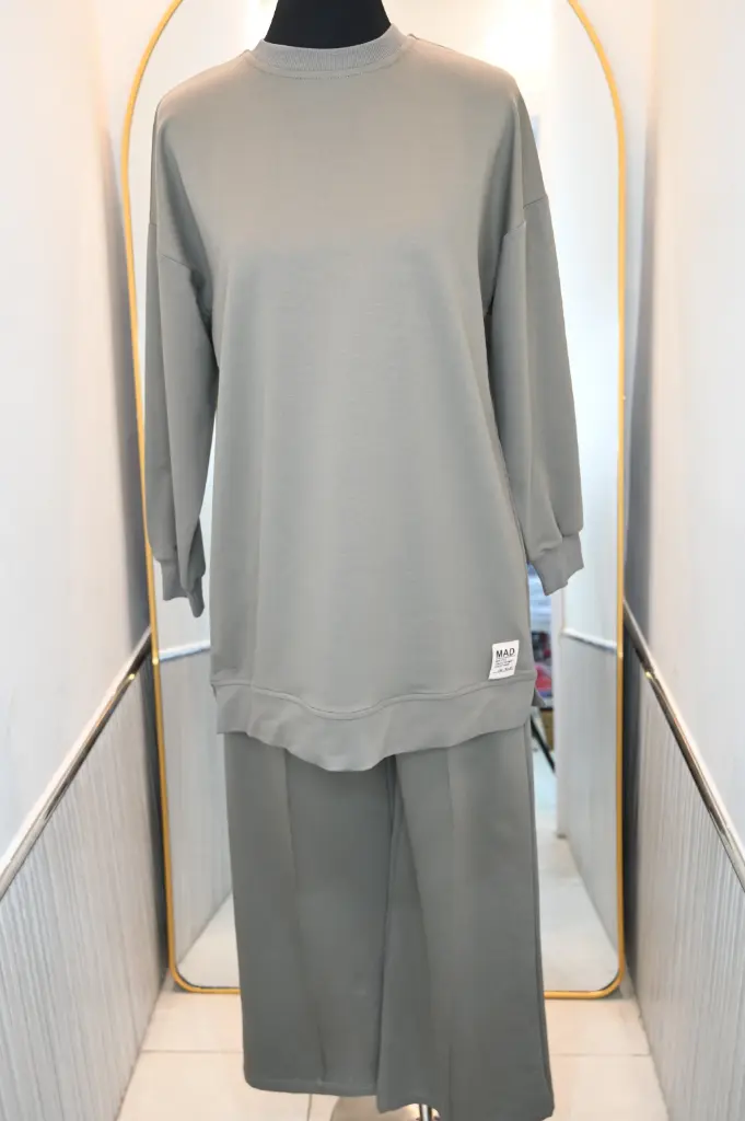 [869-106674-38] Two Piece Set - Olive (38)