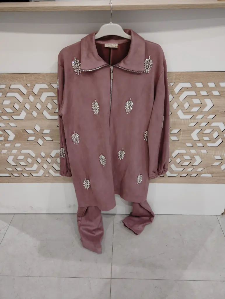 [869-825463-38] Two Piece Set - Pink (38)